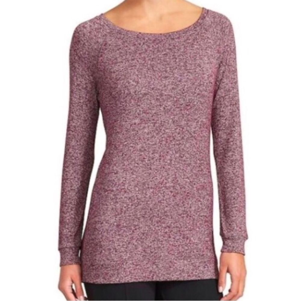 ATHLETA TOP LUXE BOATNECK SWEATER TUNIC SIZE LARGE